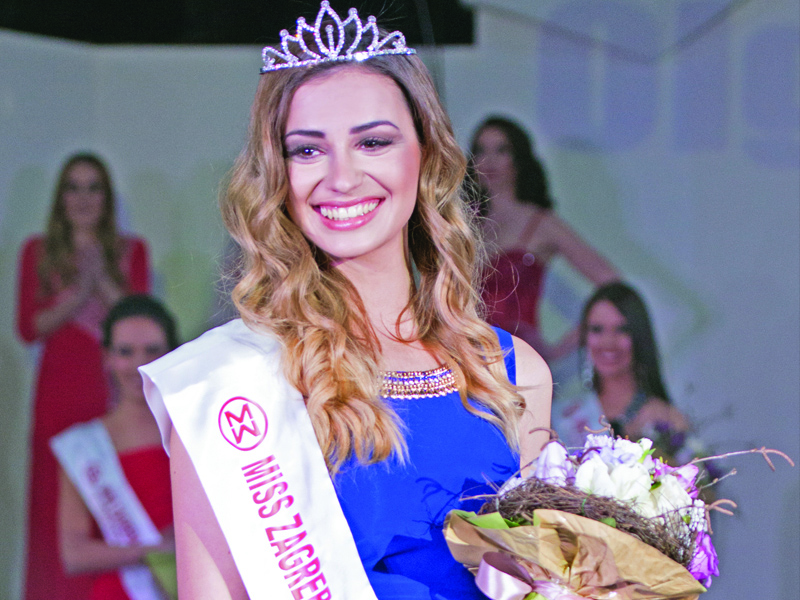 Antonela Ivanoviç Miss Zagreba2